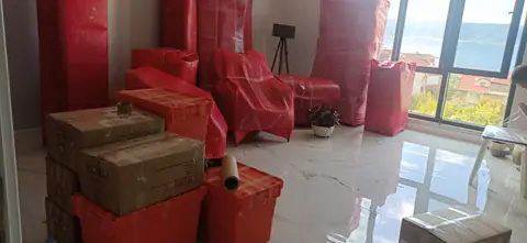 Taşınma için ambalajlanmış eşyalar